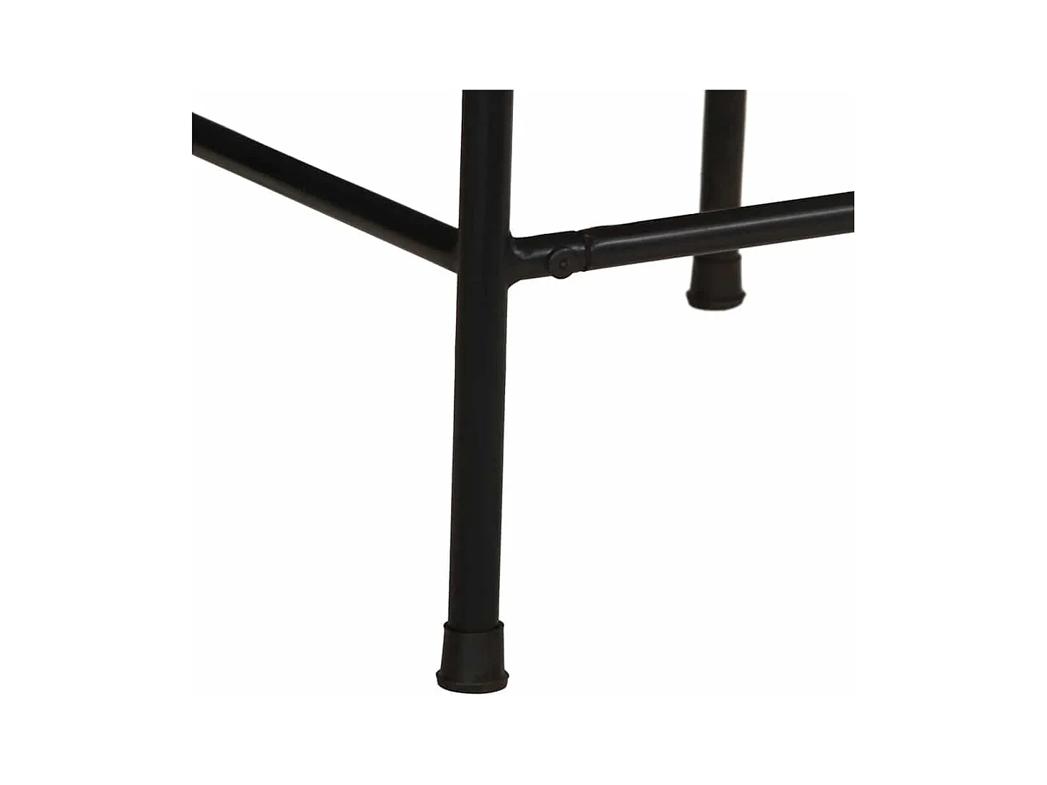 Tabourets de bar lot de 2 46x35,5x80cm bois massif récupération