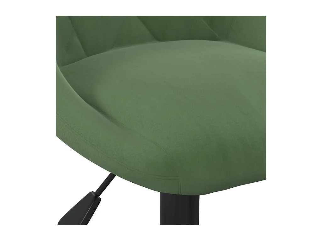 Tabouret de bar Vert foncé Velours