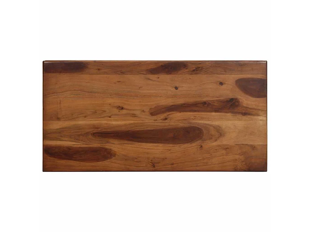 Table de bar 120x60x107 cm bois massif d'acacia