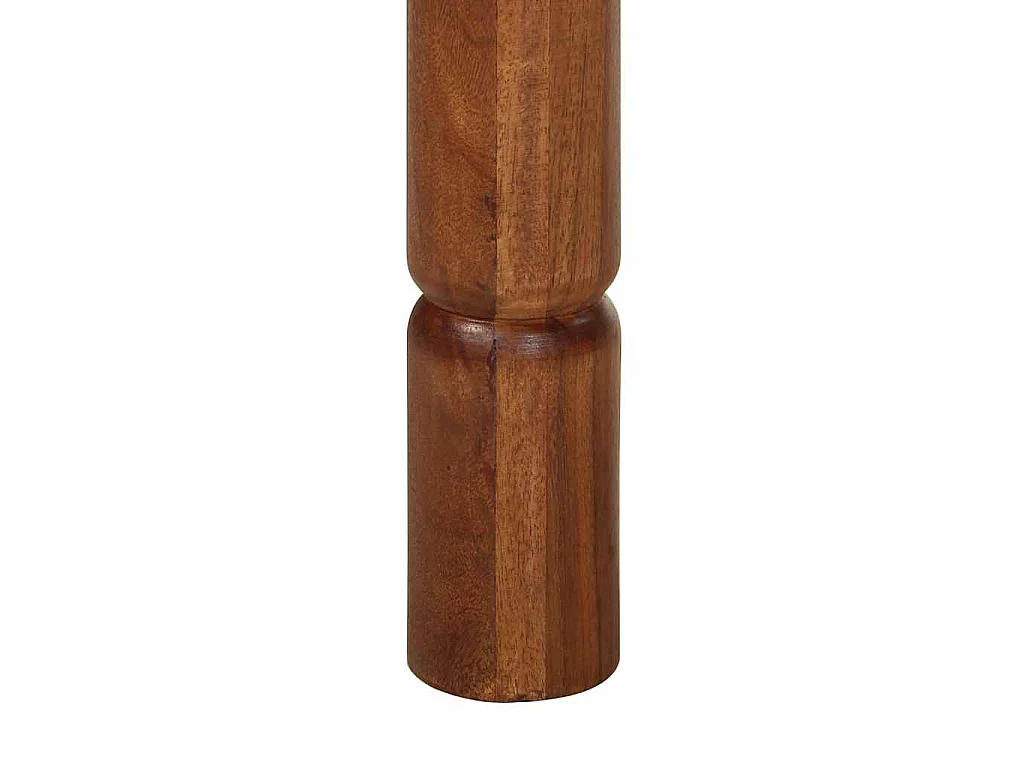 Table de bar 120x60x107 cm bois massif d'acacia