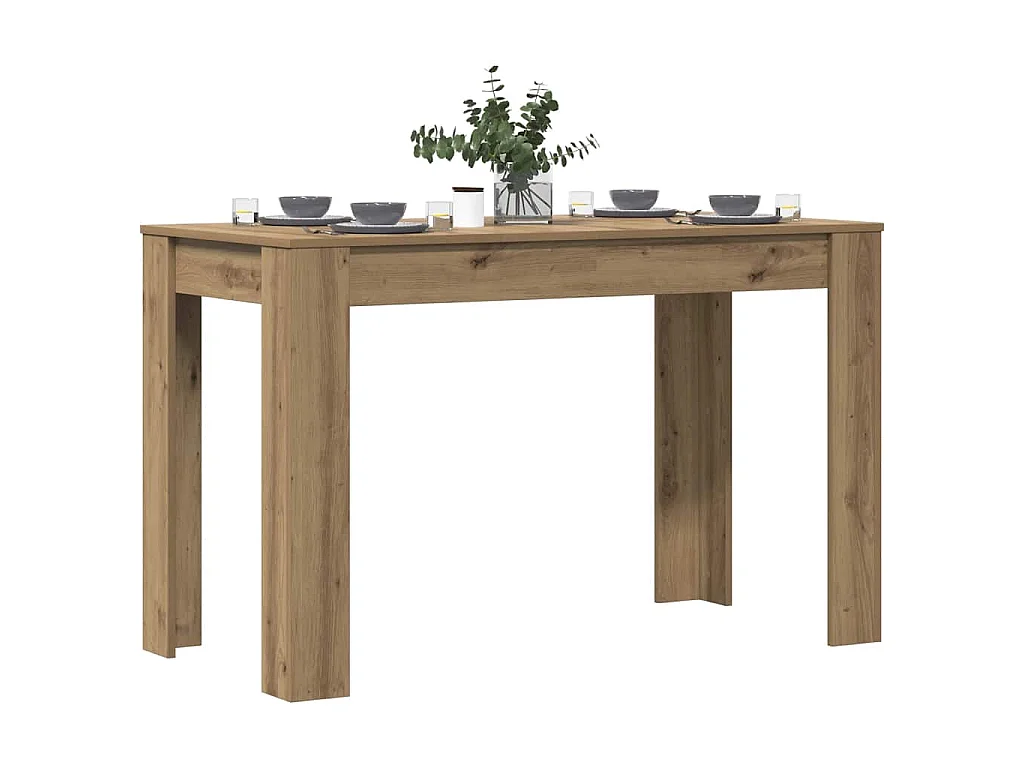 Esstisch Artisan-Eiche 120x60x76 cm Holzwerkstoff