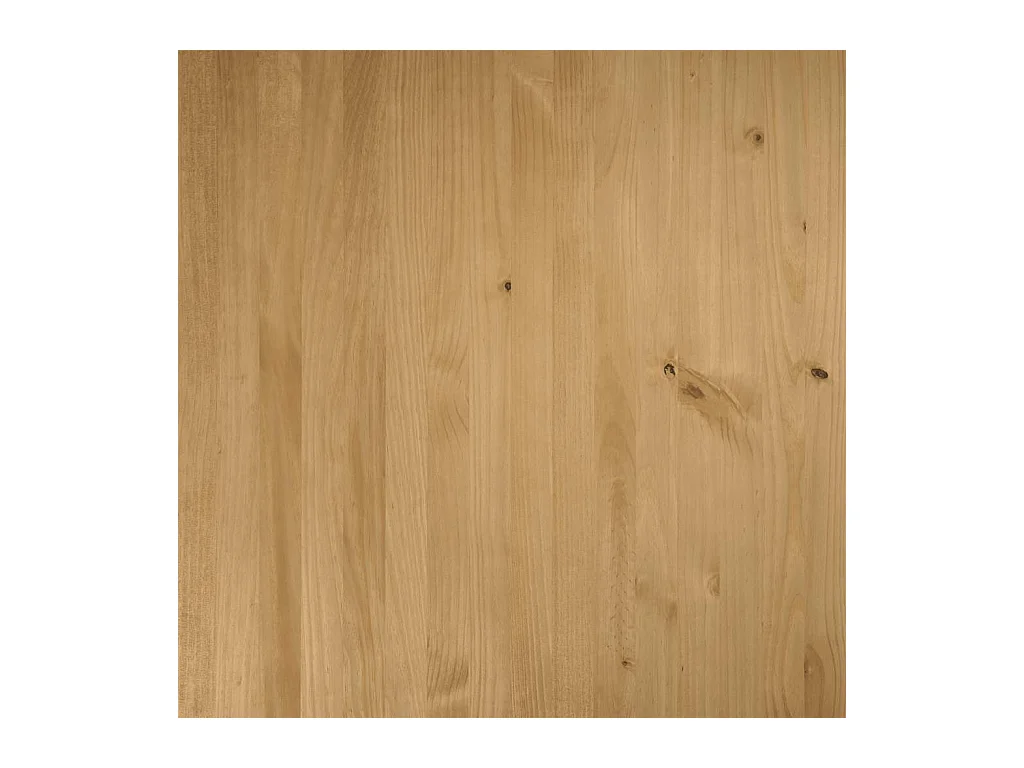 Esstisch NOAIN U-Form-Beine 180x90x75 cm Massivholz Kiefer