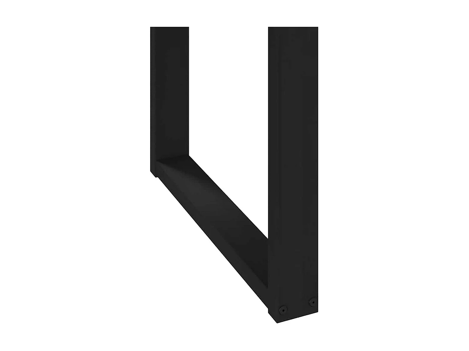 Esstisch NOAIN U-Form-Beine 180x90x75 cm Massivholz Kiefer