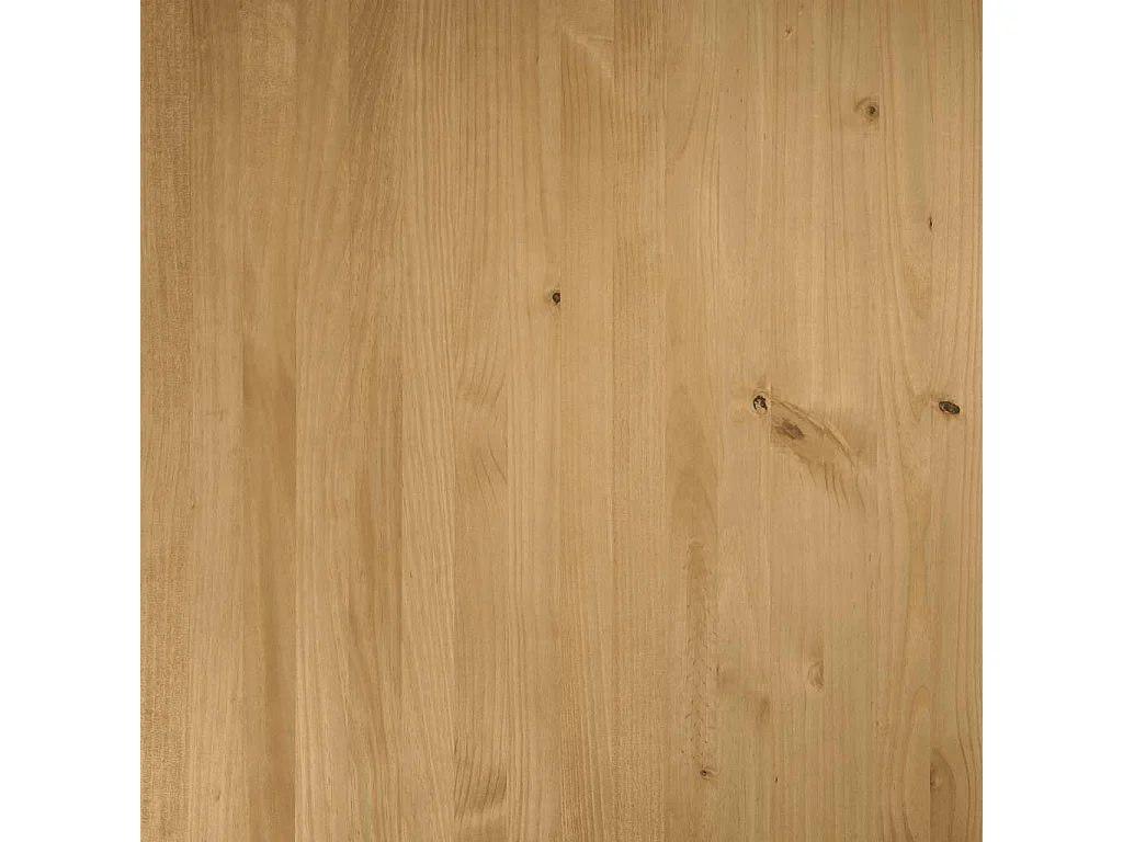 Esstisch NOAIN U-Form-Beine 180x90x75 cm Massivholz Kiefer