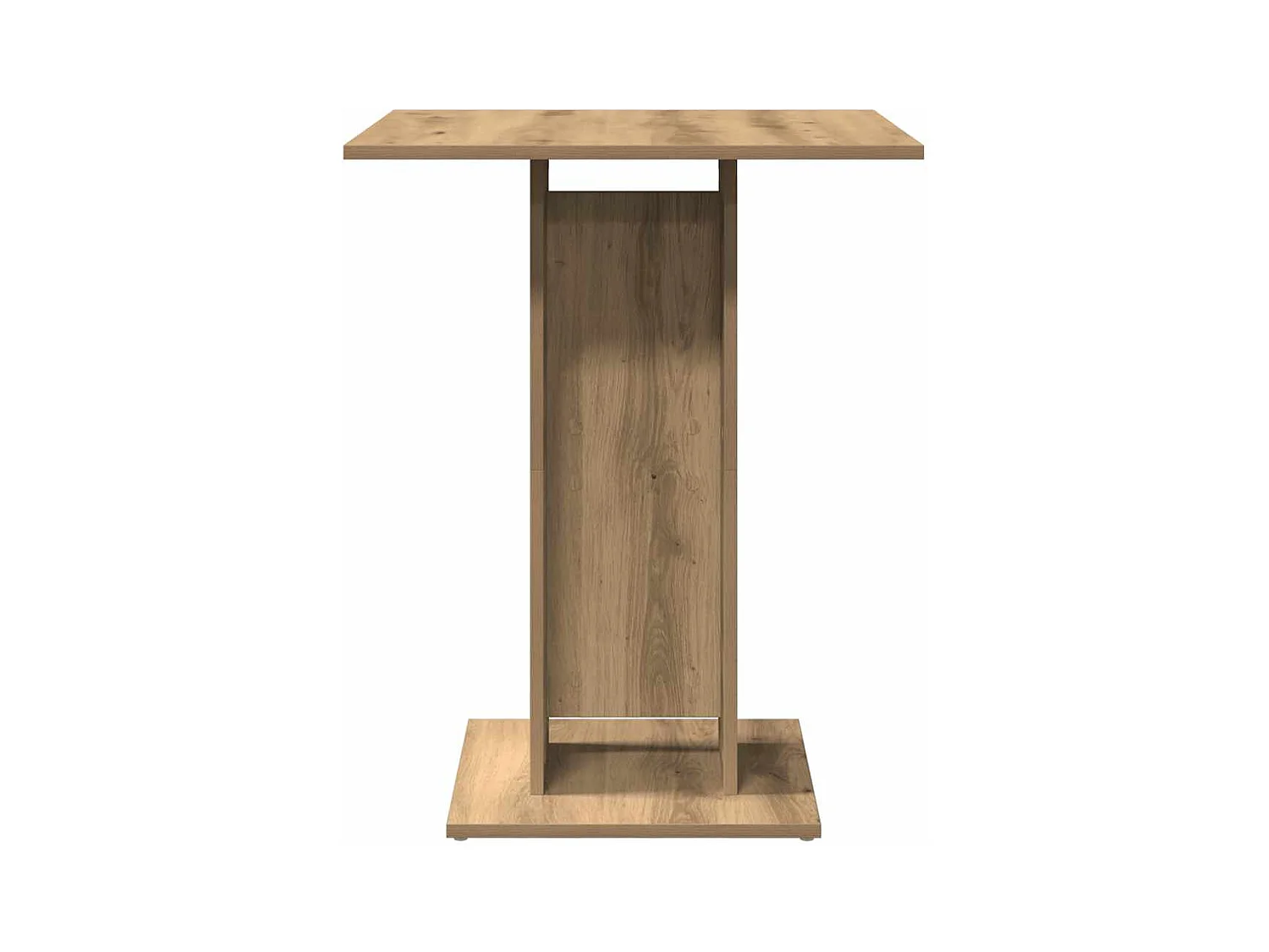 Bistrotisch Artisan-Eiche 60x60x75 cm Holzwerkstoff