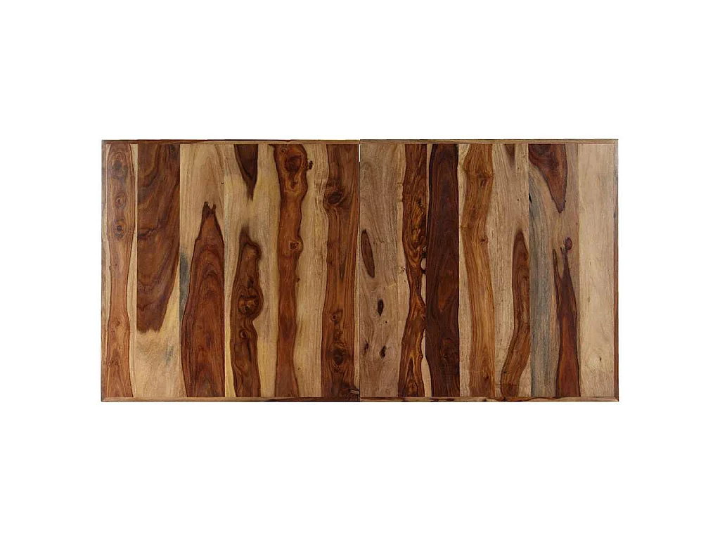 Tavolo da Pranzo 140x70x75 cm in Legno Massello di Acacia