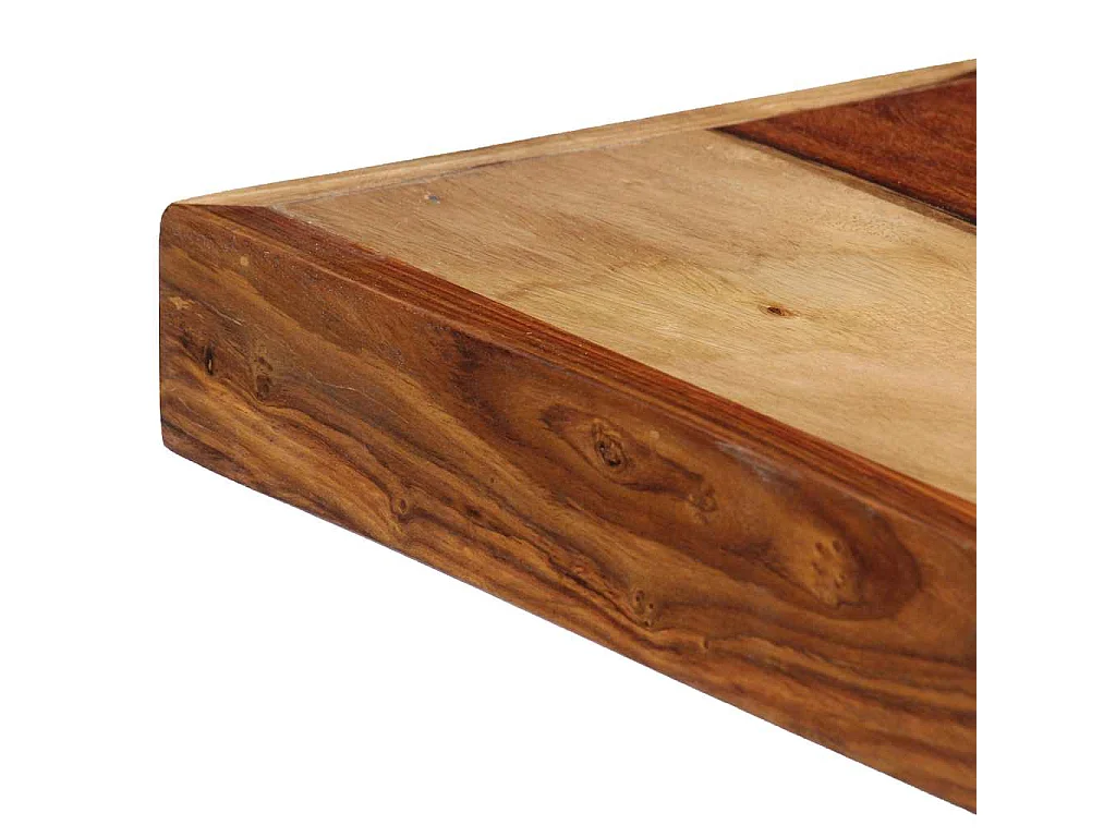 Tavolo da Pranzo 140x70x75 cm in Legno Massello di Acacia