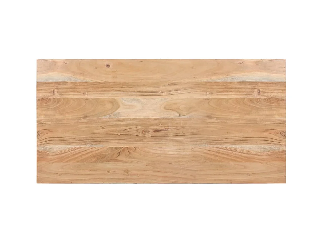 Table de salle à manger 120x60x76 cm Bois solide d'acacia