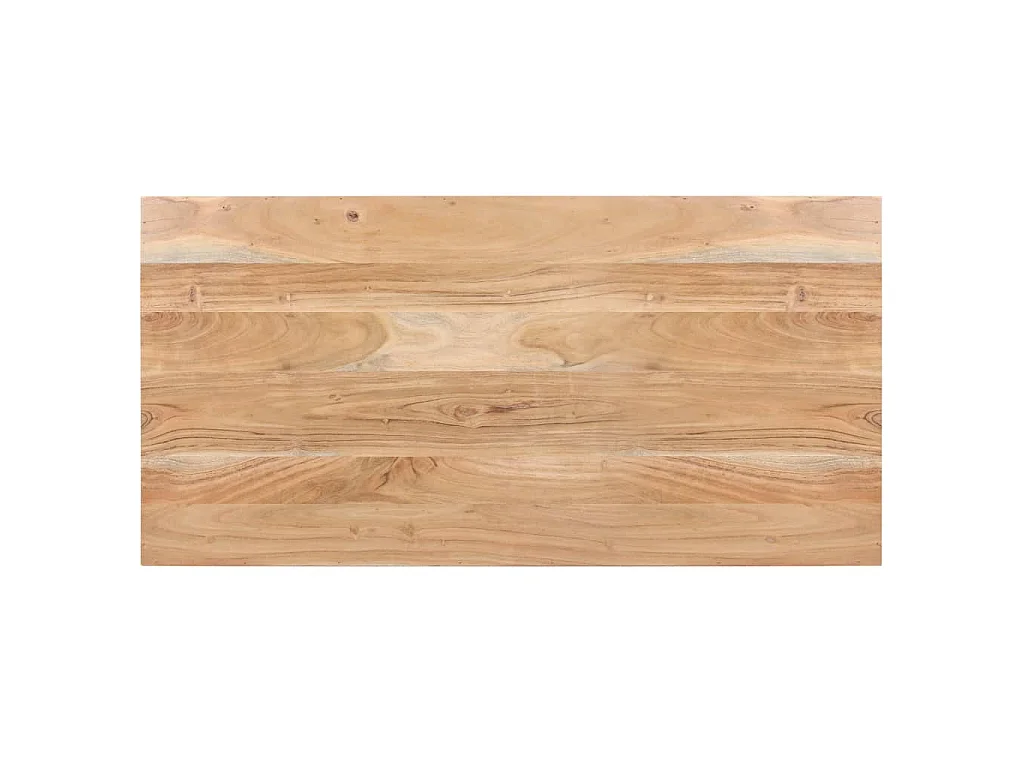 Table de salle à manger 120x60x76 cm Bois solide d'acacia