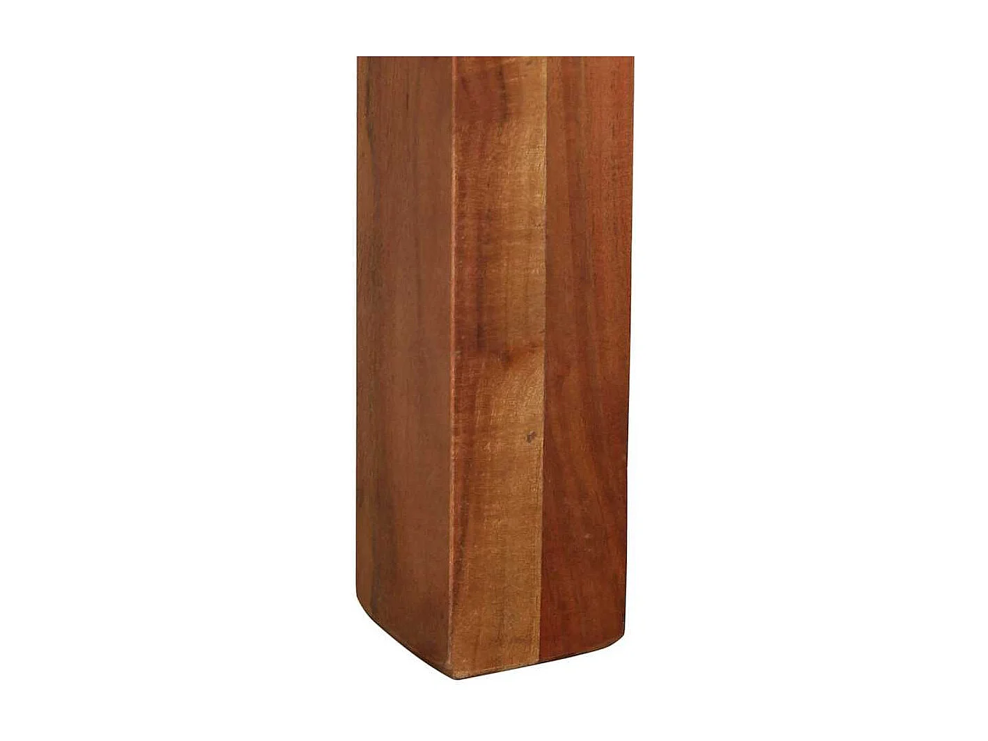 Mesa de comedor madera maciza 120x60x76 cm acacia