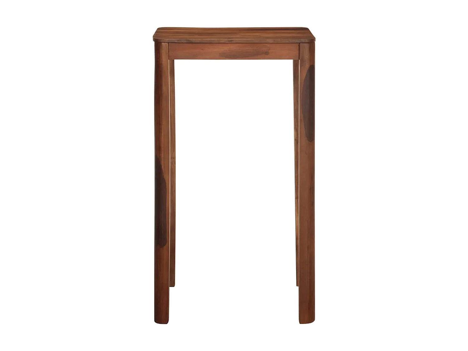 Table de bar 60 x 60 x 107 cm bois massif d'acacia