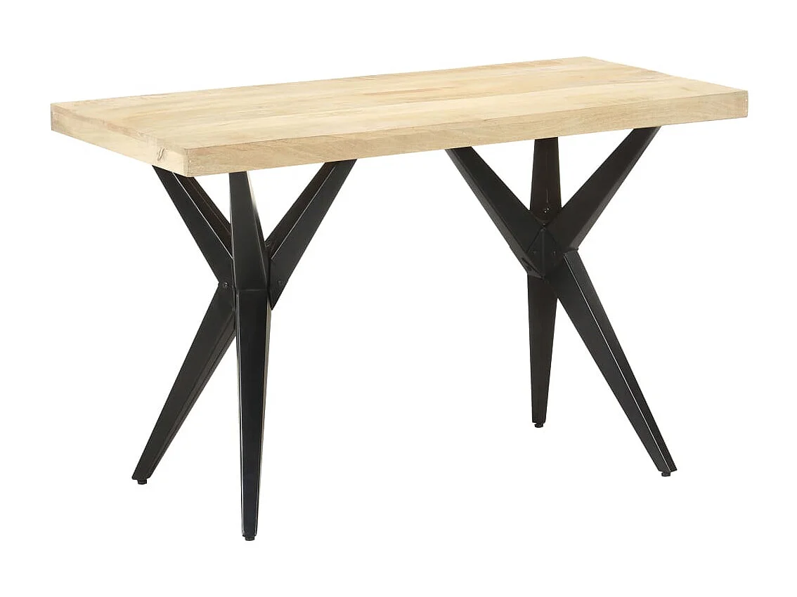 Table à manger 120x60x76 cm Bois de manguier massif