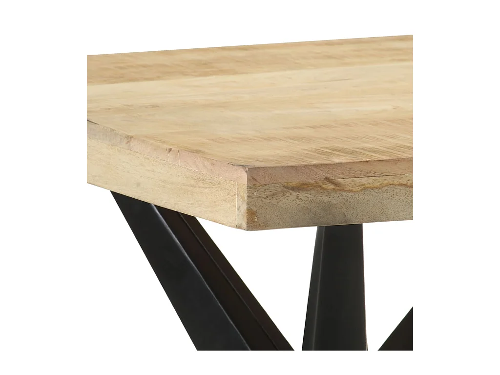 Esstisch 120x60x76 cm Massivholz Mango