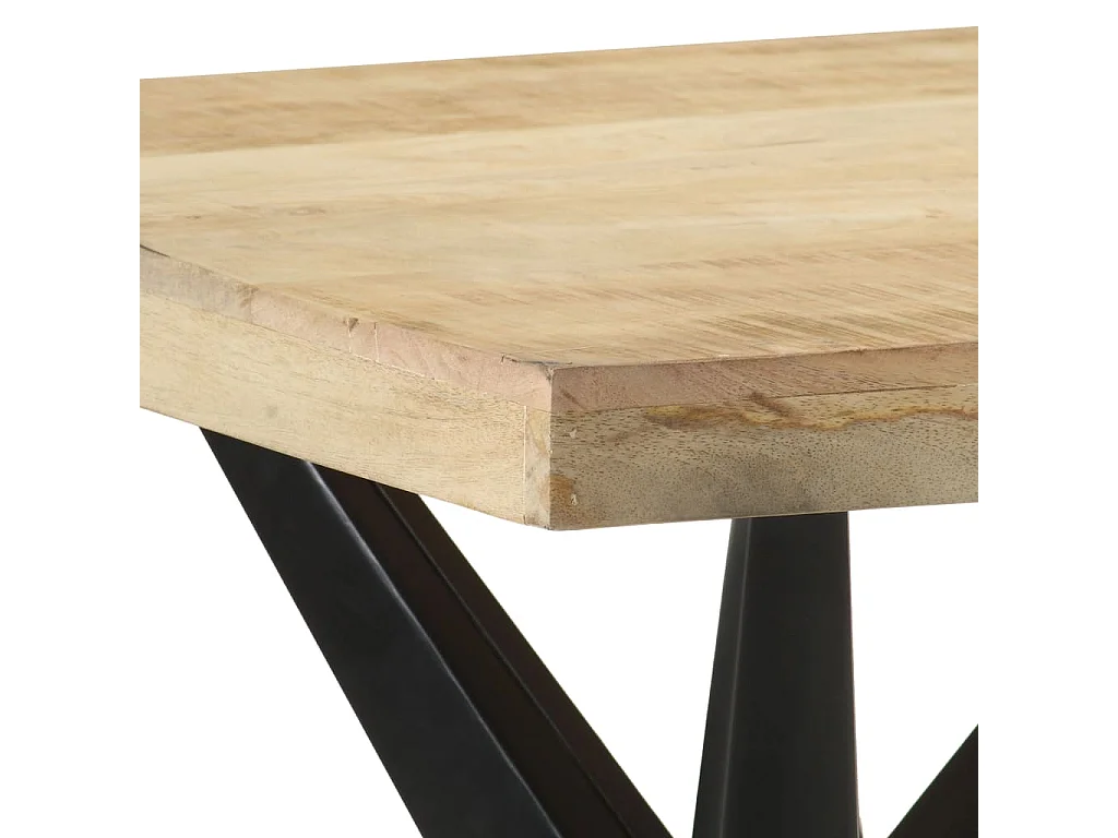 Esstisch 120x60x76 cm Massivholz Mango