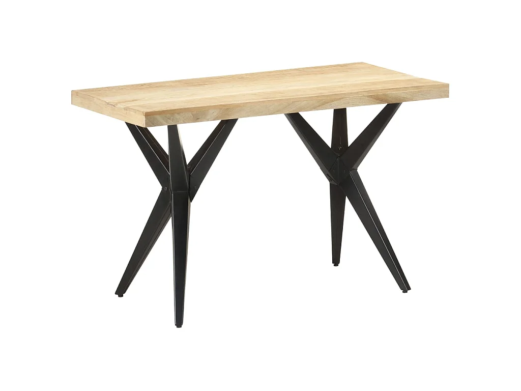 Table à manger 120x60x76 cm Bois de manguier massif