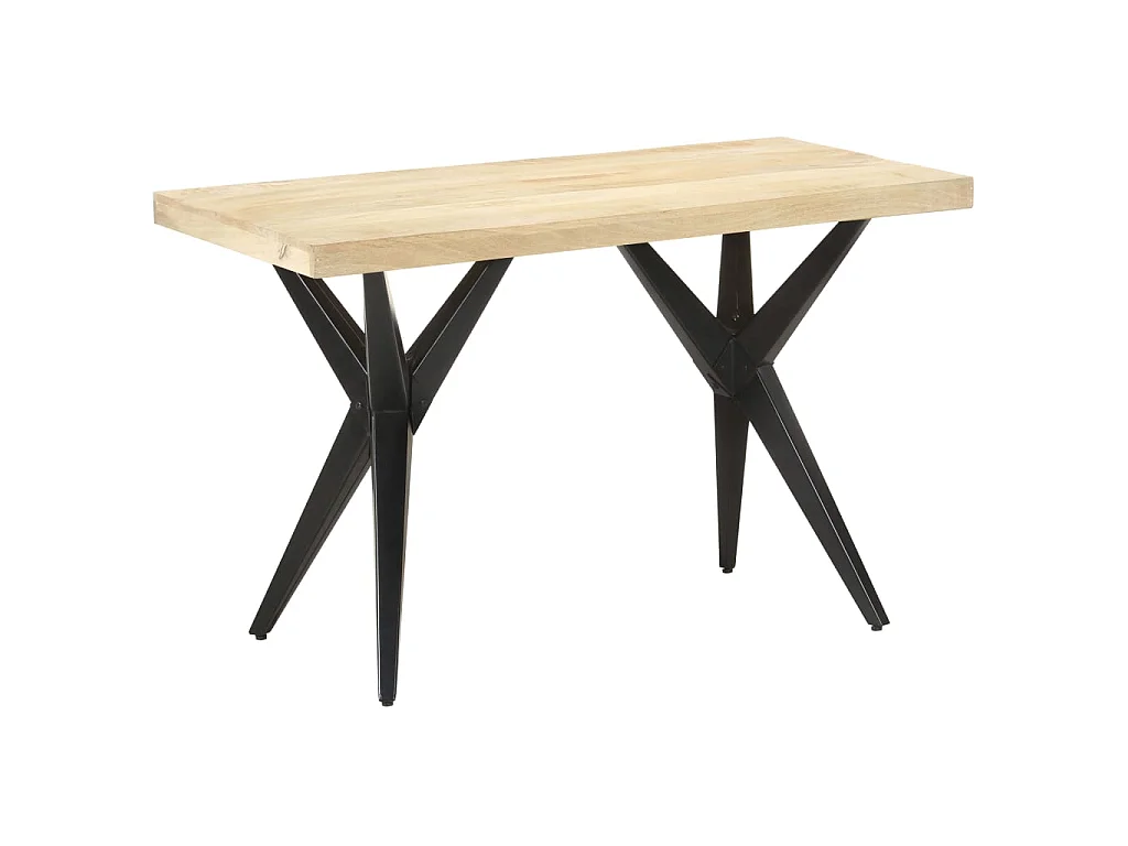 Table à manger 120x60x76 cm Bois de manguier massif