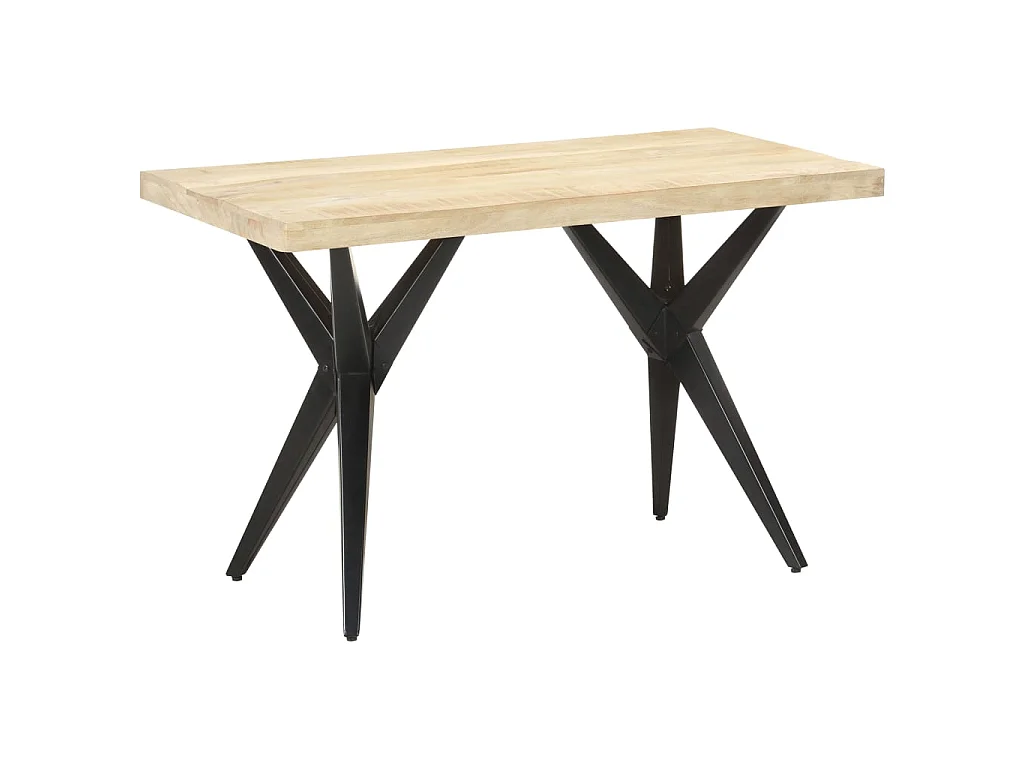 Table à manger 120x60x76 cm Bois de manguier massif
