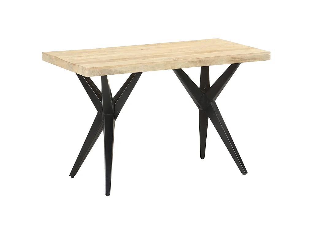 Table à manger 120x60x76 cm Bois de manguier massif