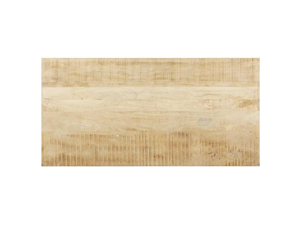 Eettafel 120x60x76 cm massief mangohout