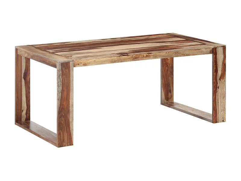 Eettafel 180x90x76 cm massief hout