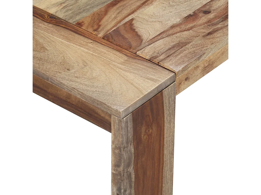 Eettafel 180x90x76 cm massief hout
