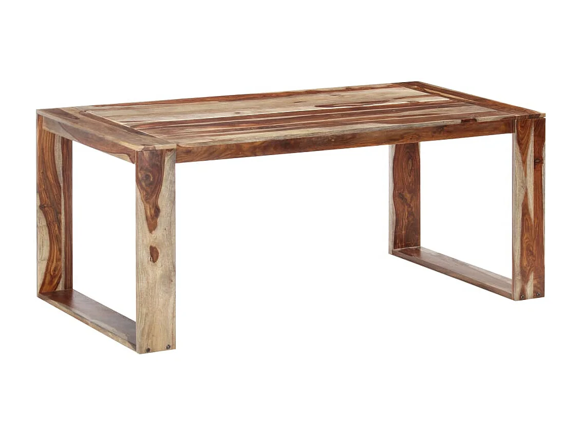 Eettafel 180x90x76 cm massief hout