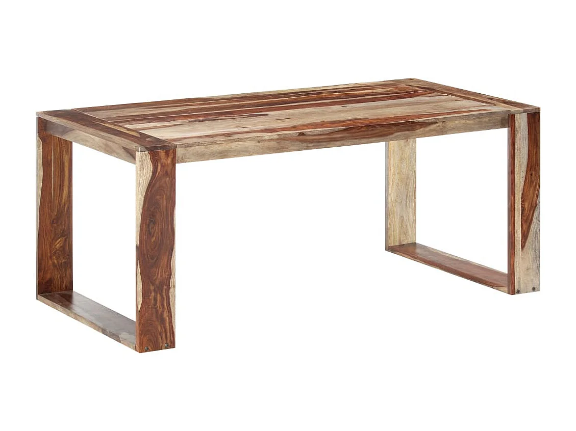 Eettafel 180x90x76 cm massief hout