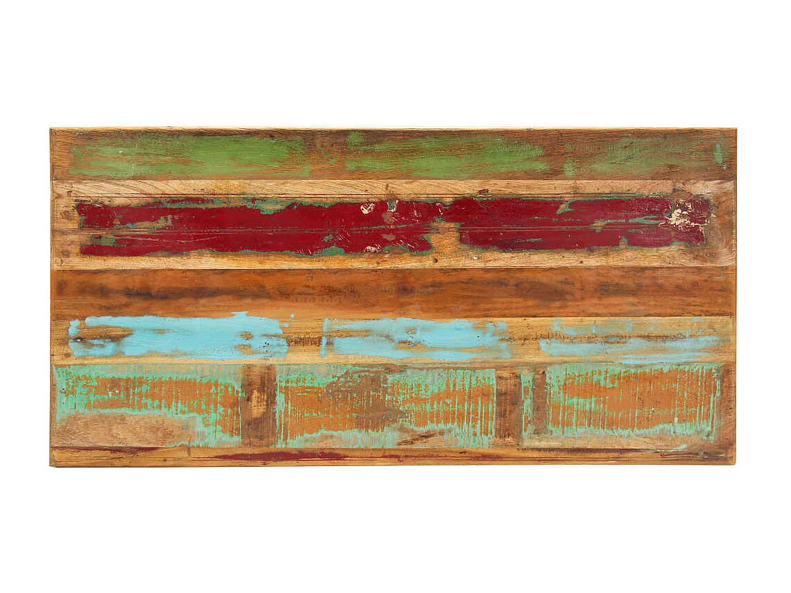 Table de salle à manger Bois de récupération solide 140x70x76cm