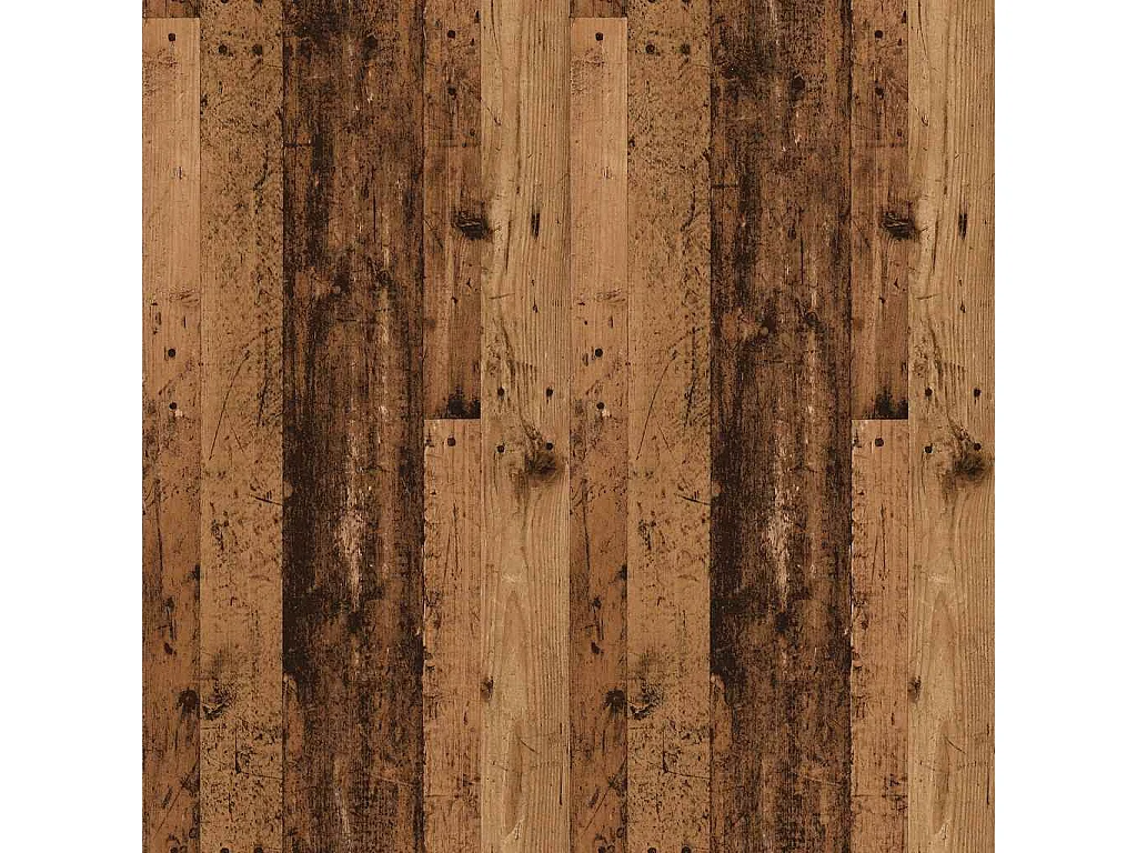 Eettafel 120x60x76 cm bewerkt hout oud houtkleurig