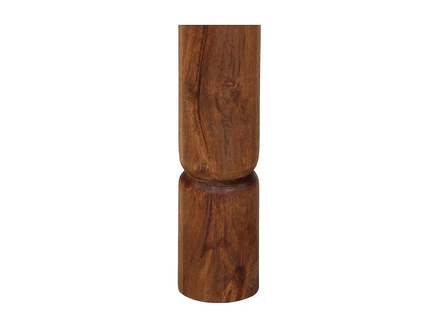 Mesa de jantar 80x80x77 cm madeira de acácia maciça