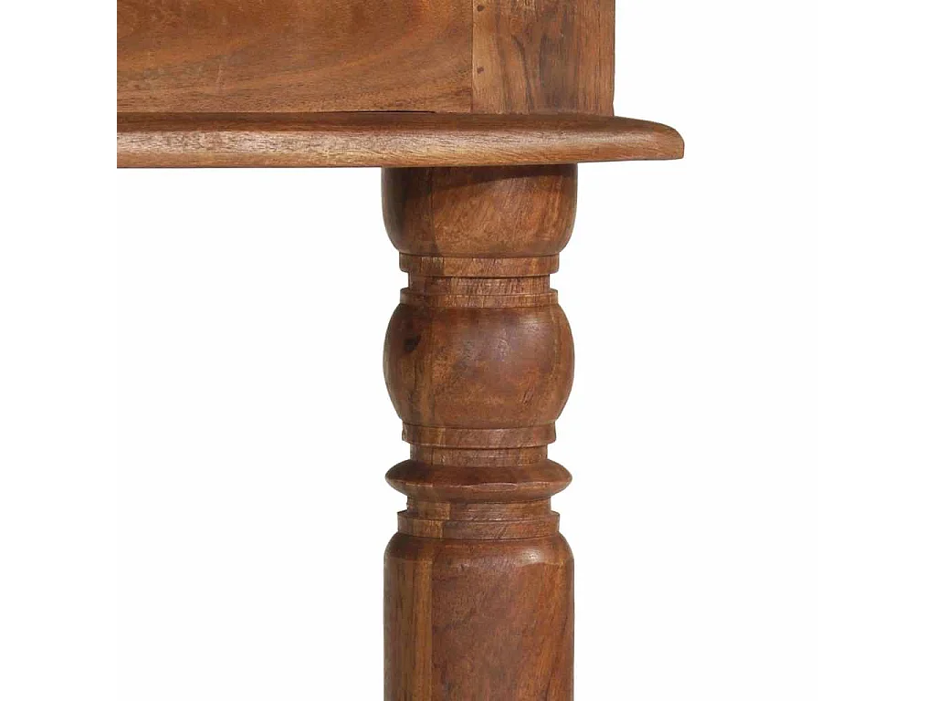 Table à manger 80x80x77 cm bois d'acacia solide