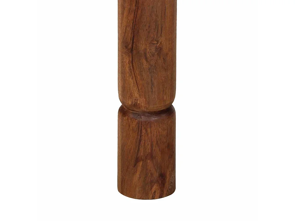 Table à manger 80x80x77 cm bois d'acacia solide