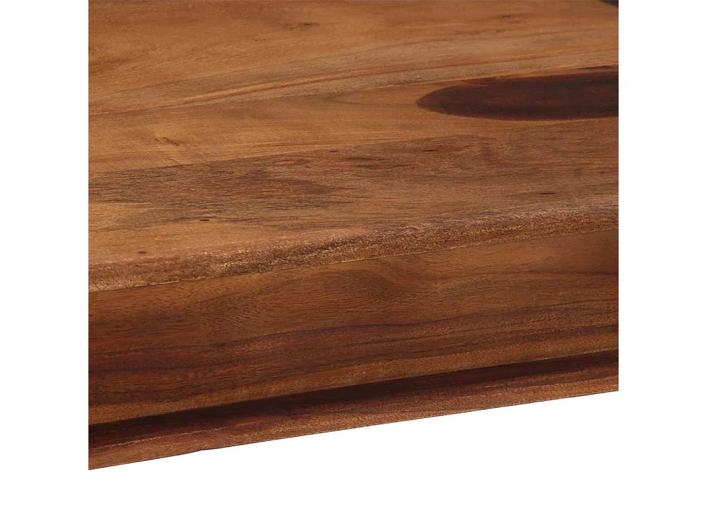 Eettafel 120x60x77 cm massief acaciahout