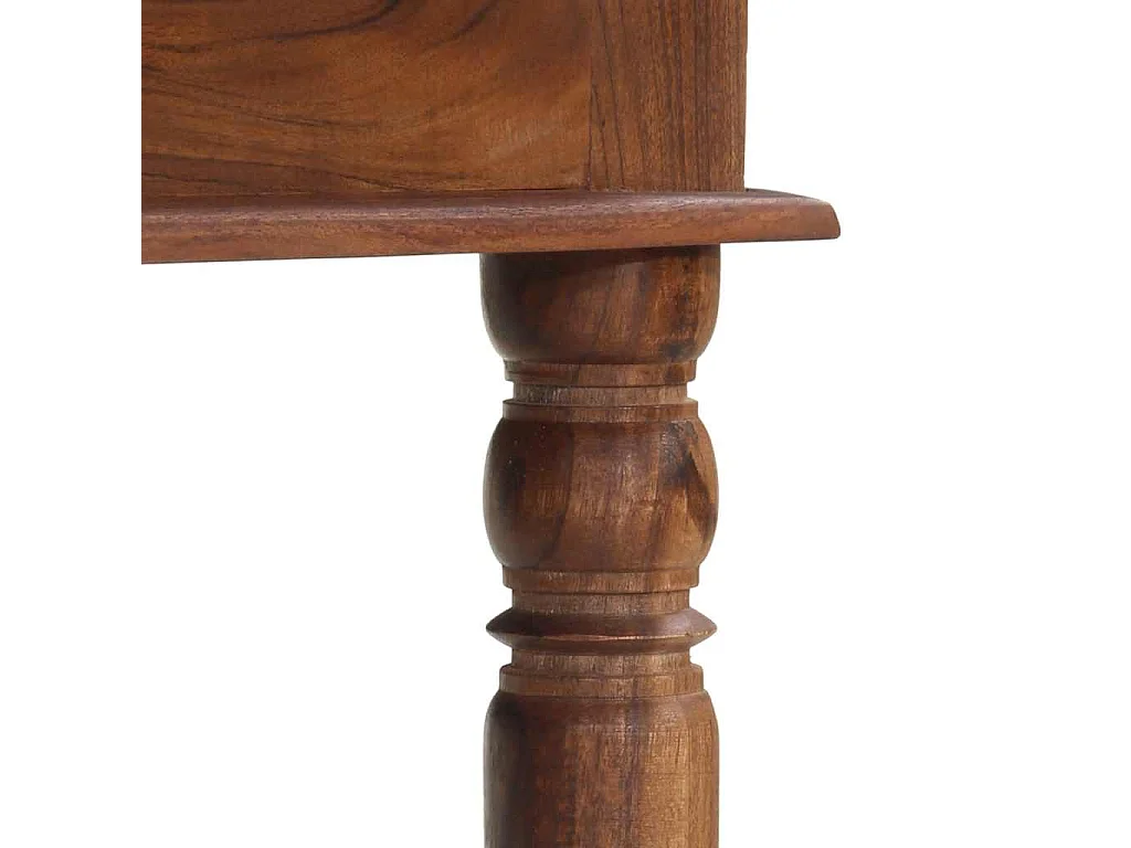 Eettafel 120x60x77 cm massief acaciahout