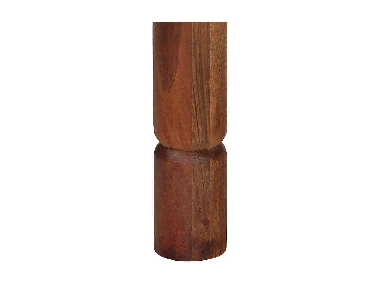 Eettafel 120x60x77 cm massief acaciahout