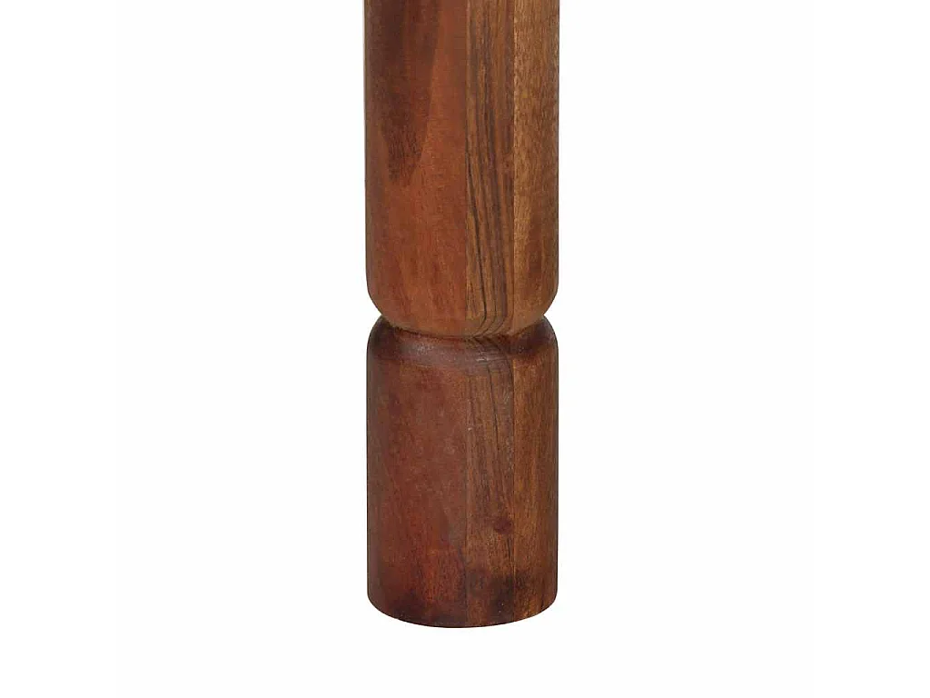 Table à manger 120x60x77 cm bois massif d'acacia