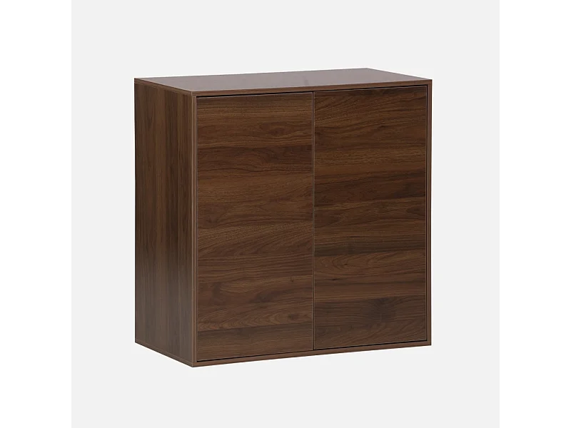 Modulo di stoccaggio con 2 ante, 70cm, marrone