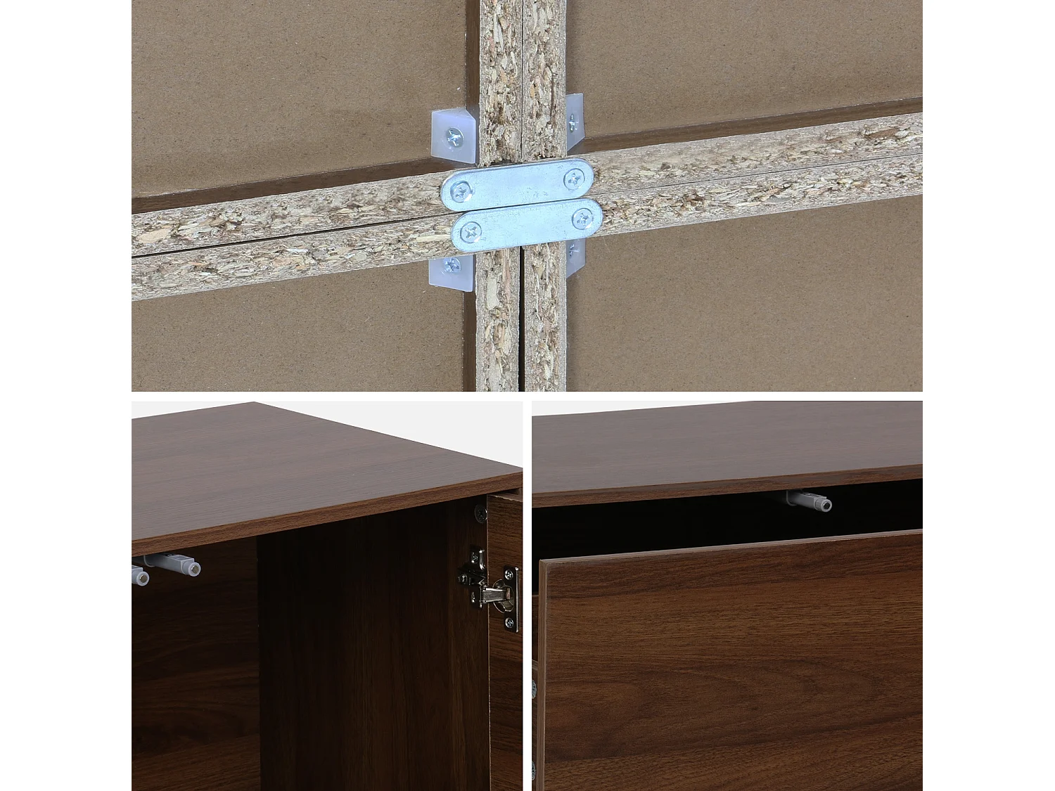 Kit estantería o biblioteca modular decorativa madera con 9 elementos