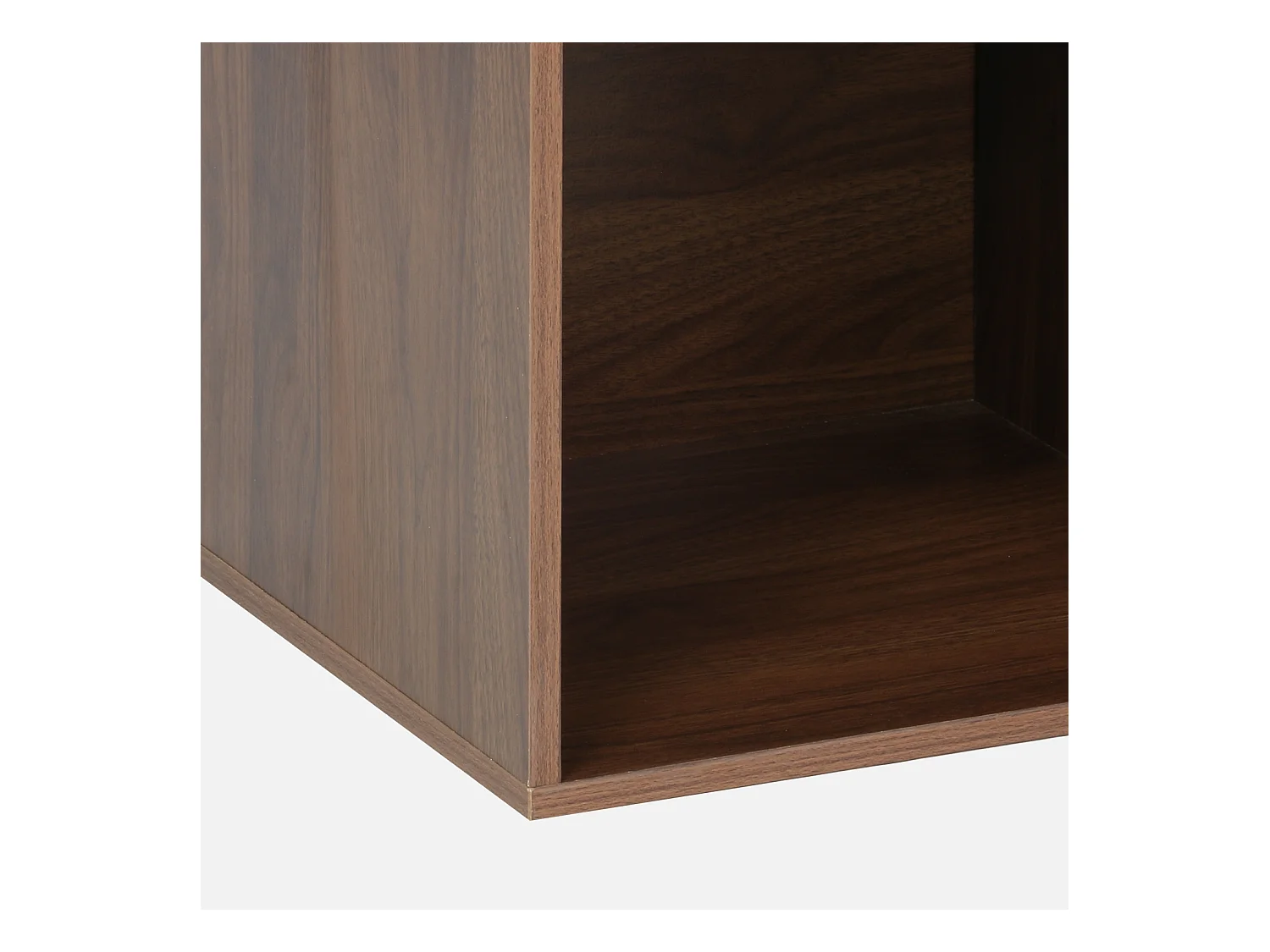 Scaffale, biblioteca, modulo di stoccaggio decorativo in legno 4