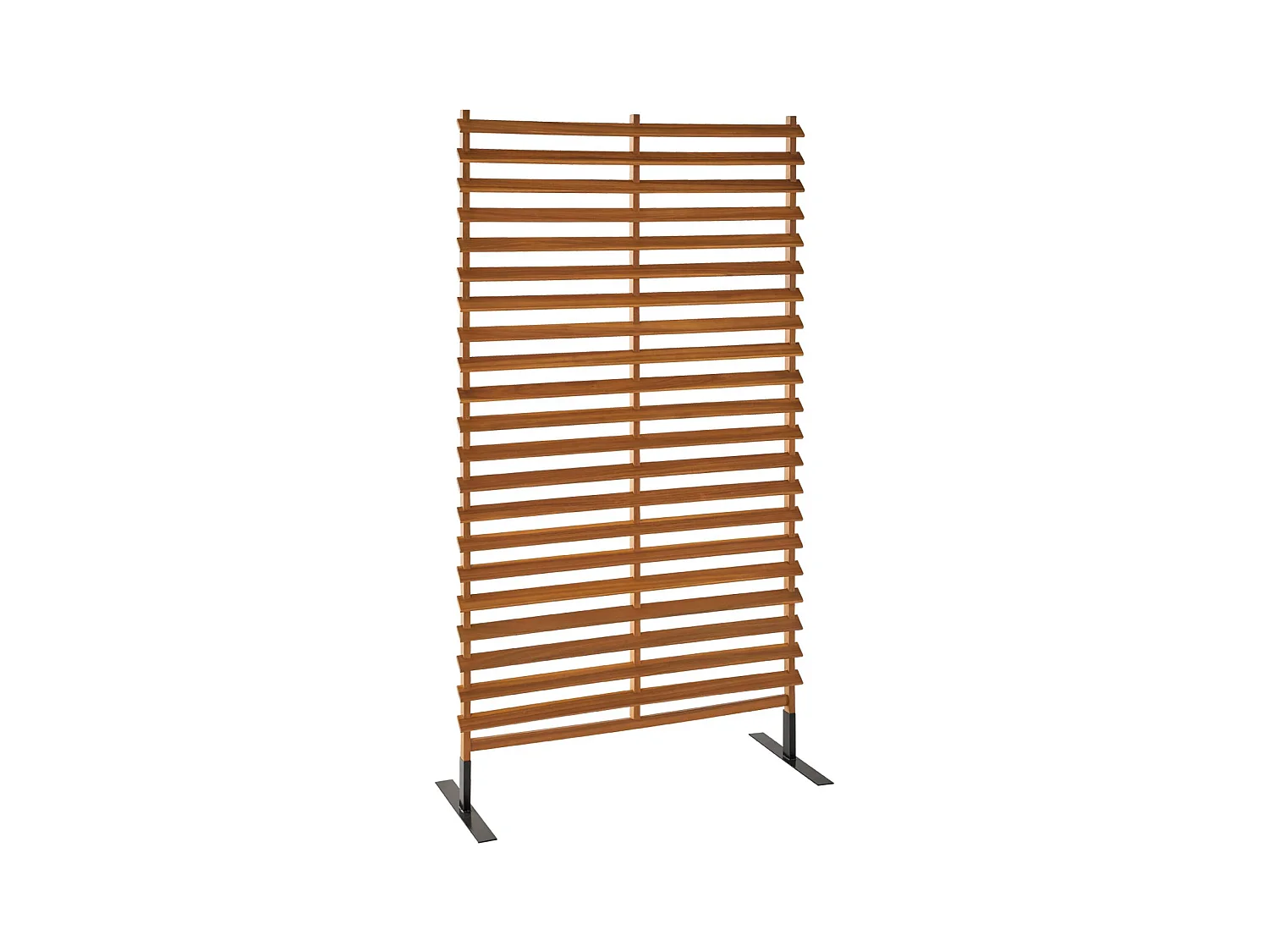 Paravent extérieur en bois. 100cm. acacia. intérieur. extérieur