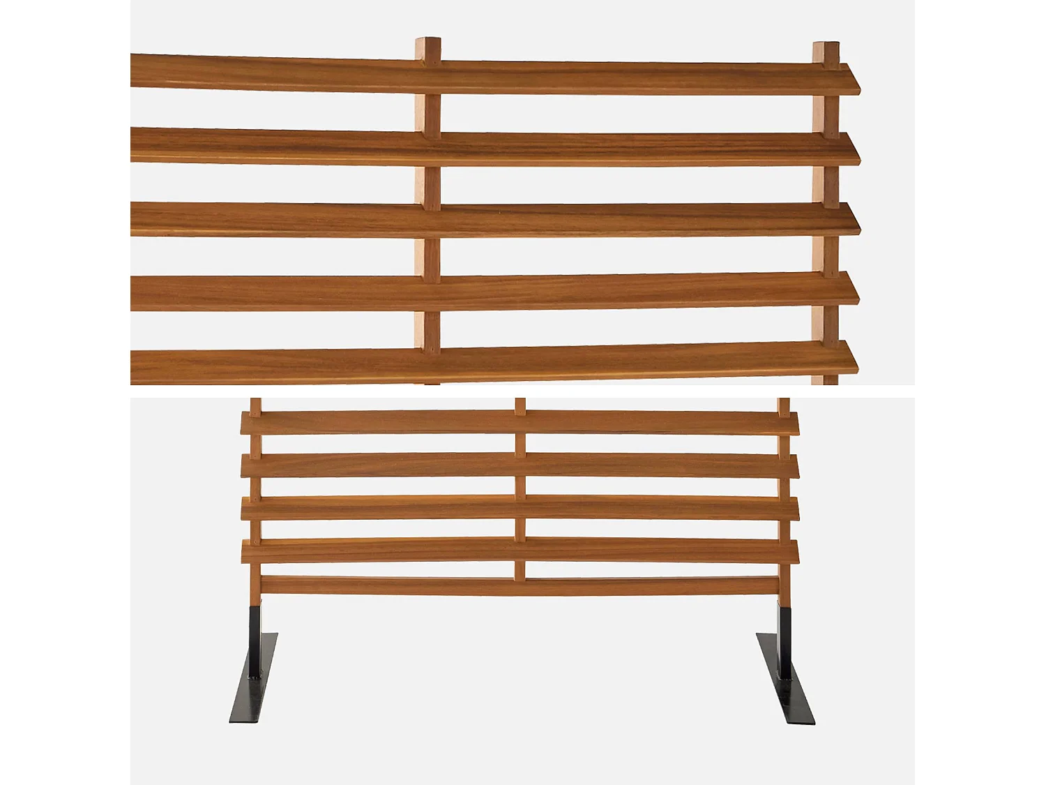 Paravent extérieur en bois. 100cm. acacia. intérieur. extérieur