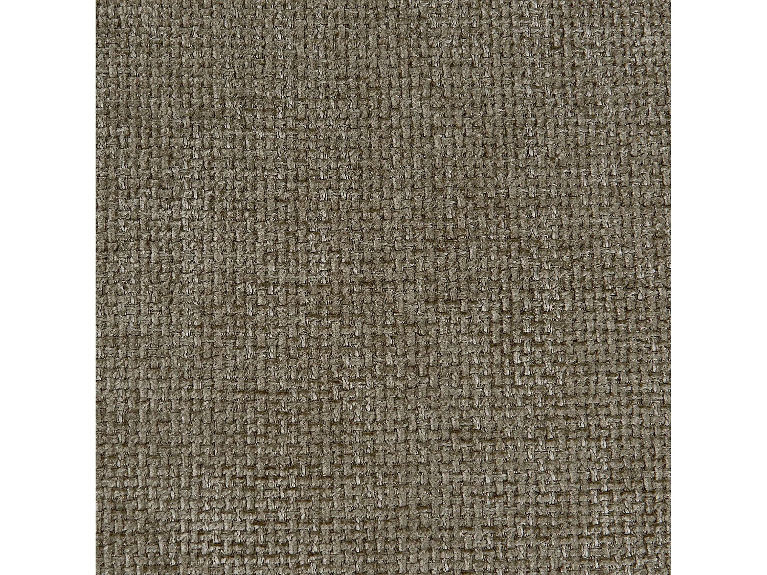 Sofá de esquina derecha de tela liso, 3 plazas verde grisáceo