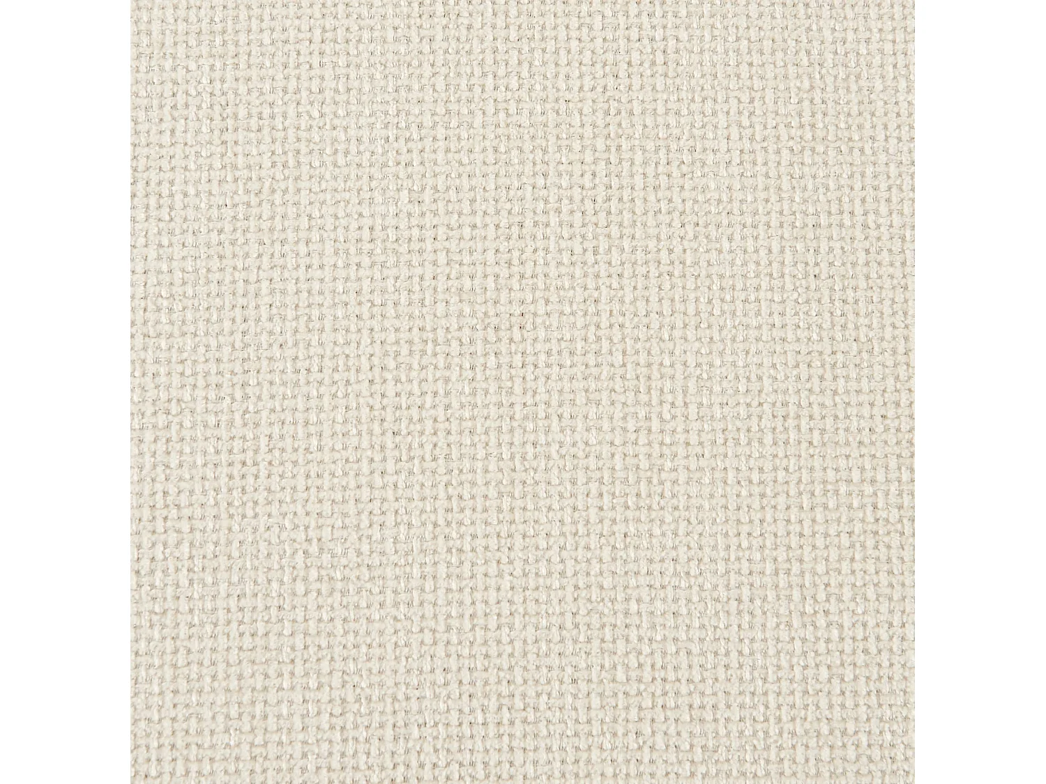 Divano angolare destro 3 posti tessuto, bianco sporco