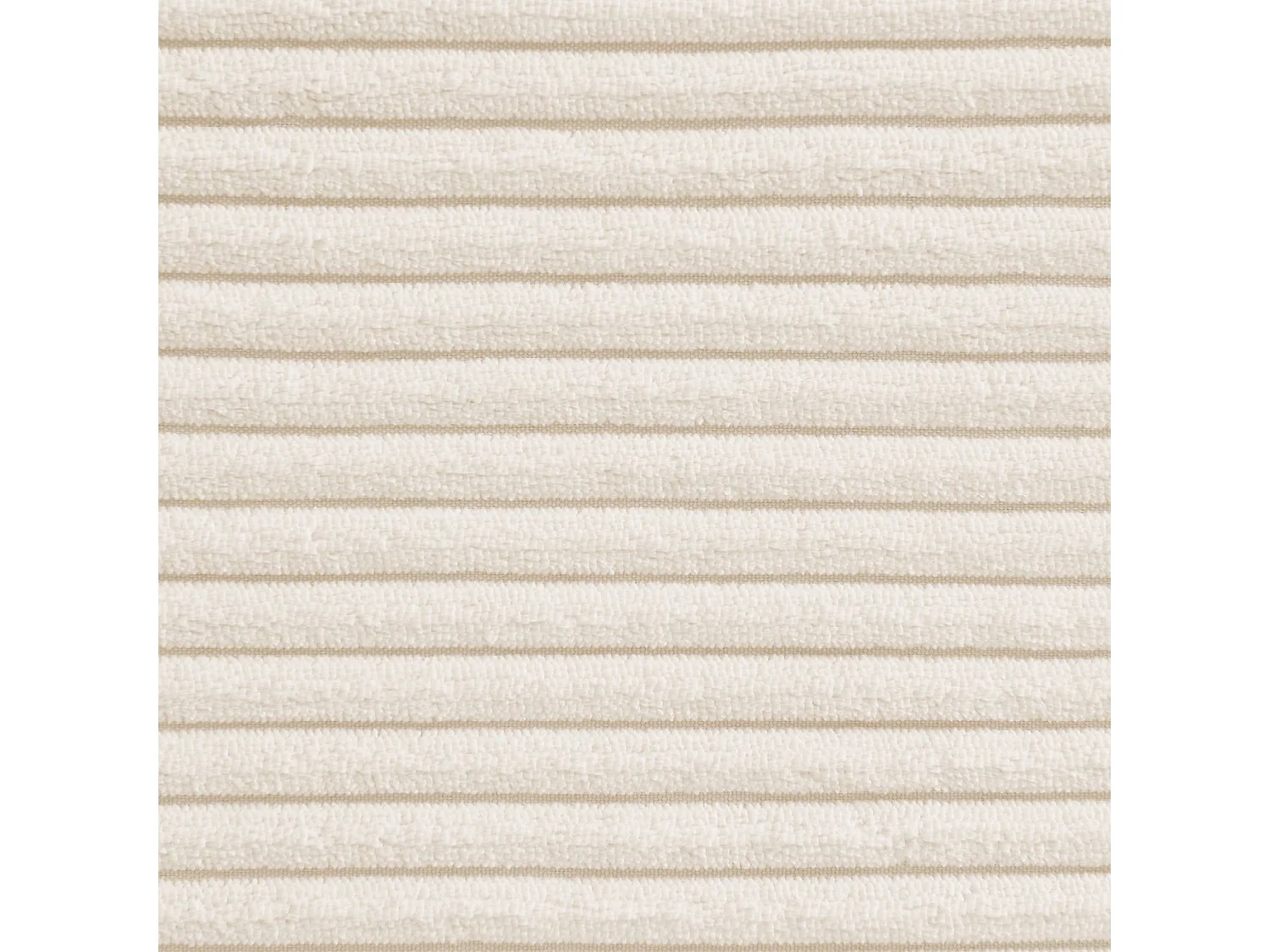 Módulo para sofá modular de pana , 1 plaza crema