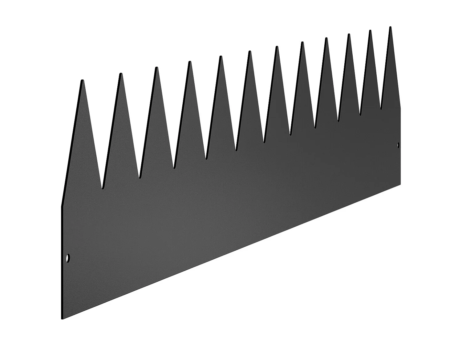 Bordures à Planter SucceBuy Bordure de Jardin en Acier Durable et Résistante à la Rouille 4PCS 1016 x 203 mm