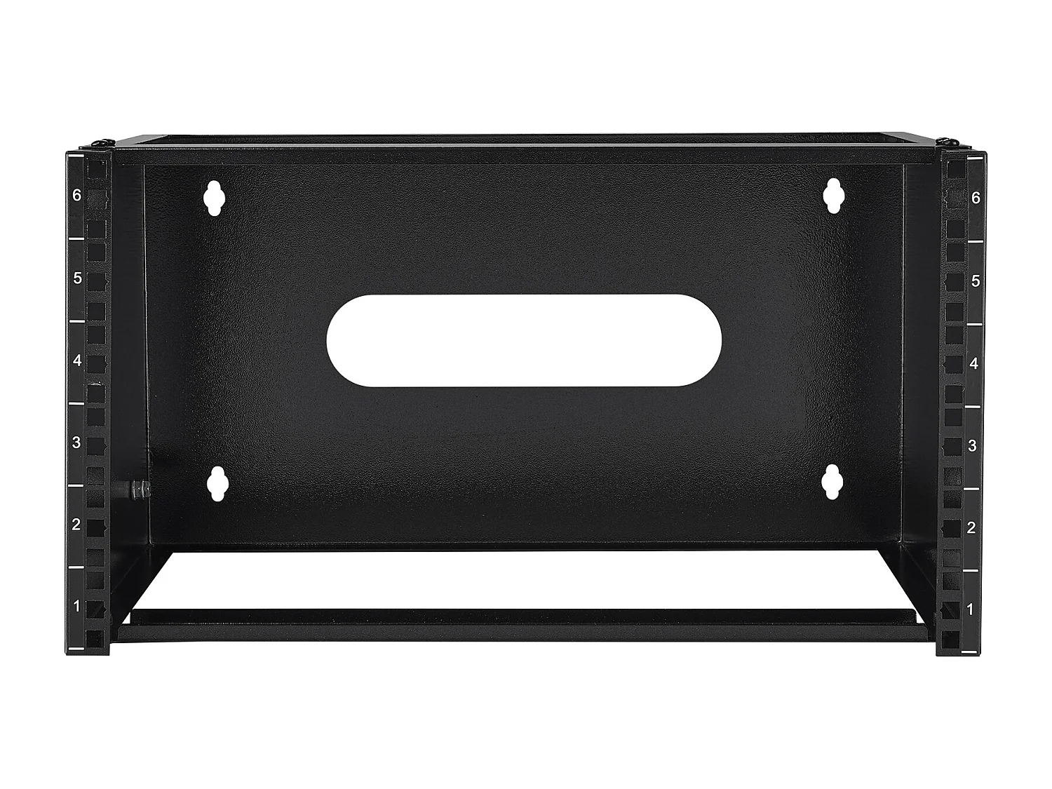 Bastidor de Red de Pared SucceBuy 6U, Profundidad 35.56cm, Capacidad de 22,68 kg, para Servidor, Equipo Informático, Conmutadores de Red, Negro