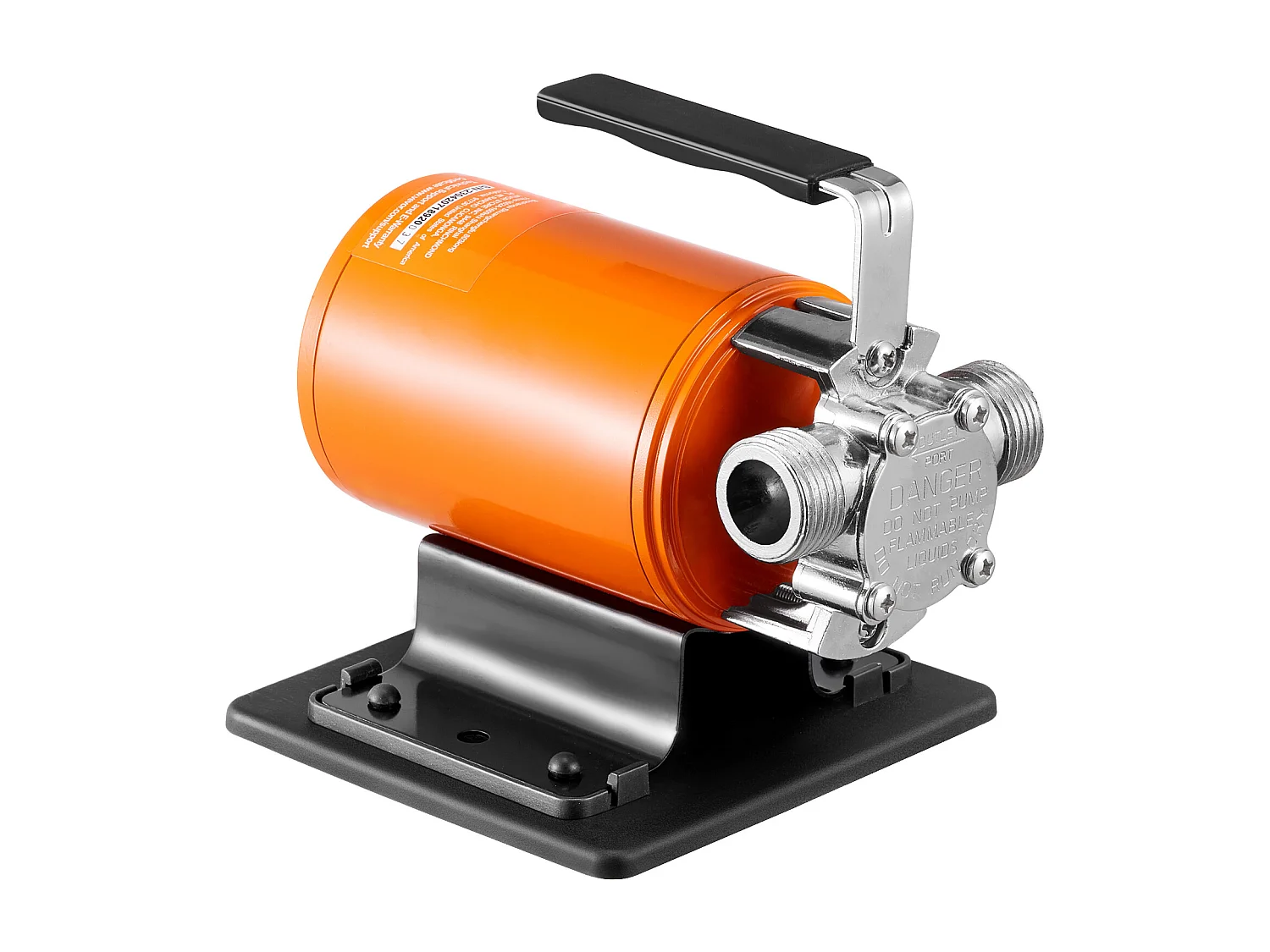 Pompe de Transfert d'Eau SucceBuy Pompe de Transfert d'Eau Portable 12 V, 1.36 m³/H, 75 W avec Tuyau