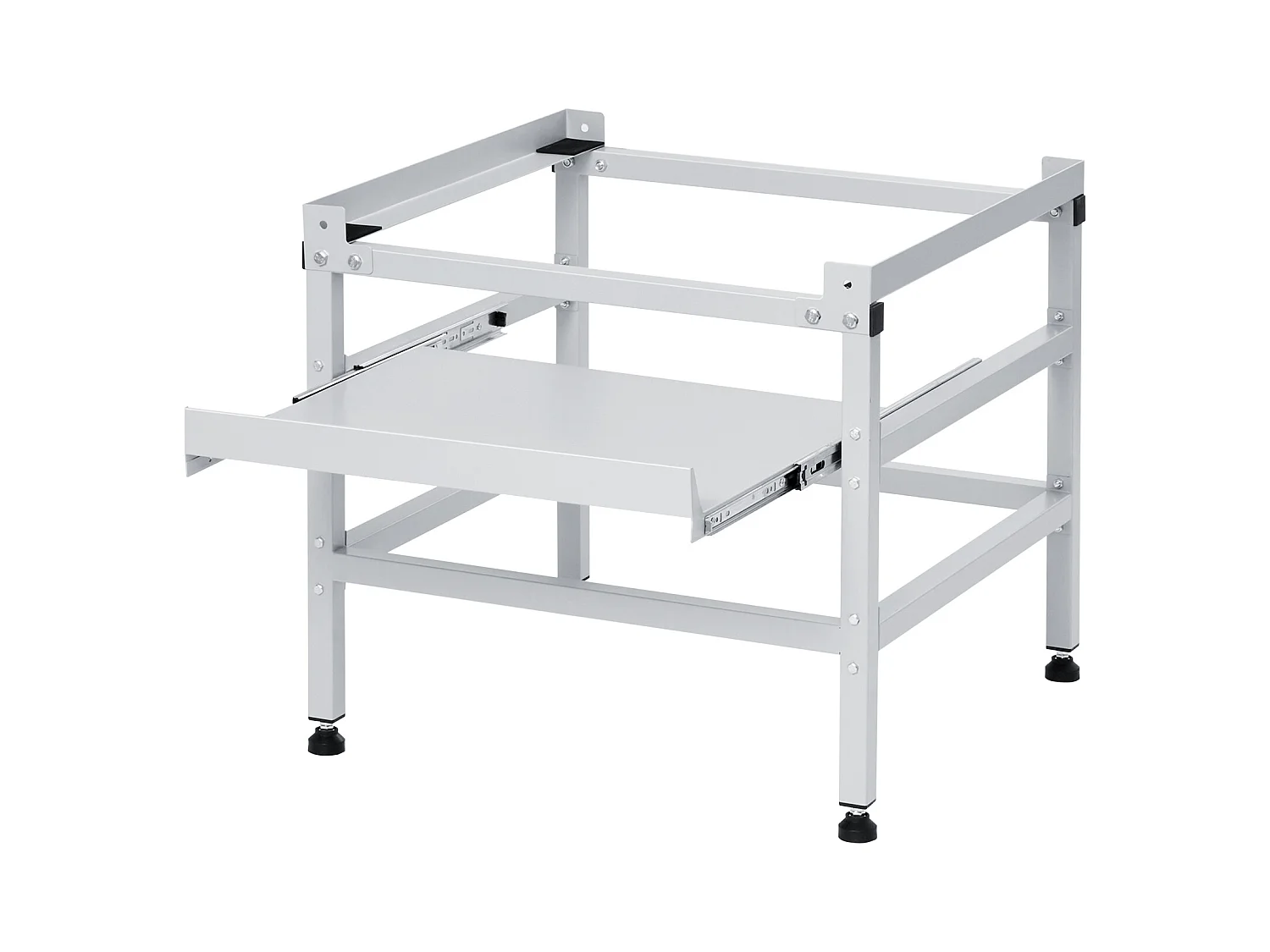 Socle Machine à Laver SucceBuy Support de Machine à Laver 123 x 63,5 cm, 268 kg Double Plateau