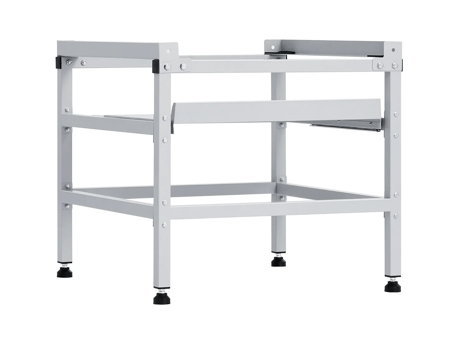 Socle Machine à Laver SucceBuy Support de Machine à Laver 123 x 63,5 cm, 268 kg Double Plateau