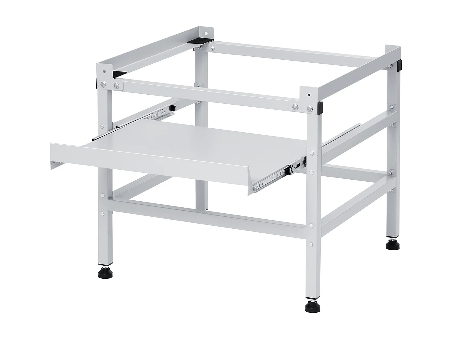 Socle Machine à Laver SucceBuy Support de Machine à Laver 123 x 63,5 cm, 268 kg Double Plateau